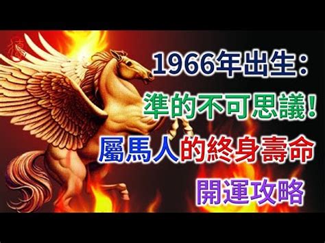 1966年農曆生肖|【1966 年生肖】1966年出生生肖運勢解析！屬馬人的。